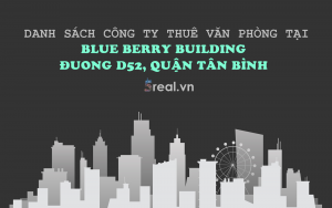Danh sách khách thuê văn phòng tại tòa nhà Blue Berry Building, Quận Tân Bình