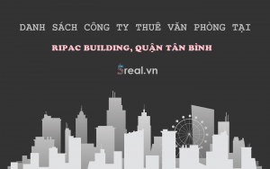 Danh sách khách thuê văn phòng tại tòa nhà Ripac Building, Quận Tân Bình