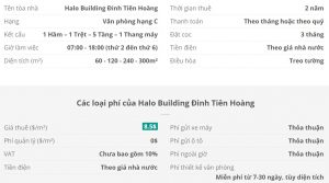 Danh sách khách thuê văn phòng tại tòa nhà Halo Building Đinh Tiên Hoàng, Quận Bình Thạnh