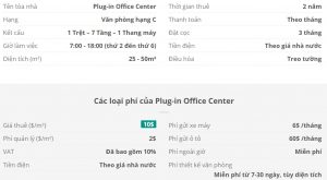 Danh sách khách thuê văn phòng tại tòa nhà Plug-in Office Center, Quận Bình Thạnh