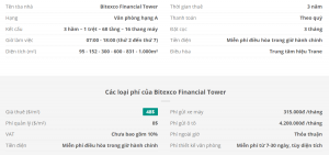 Danh sách khách thuê văn phòng tại tòa nhà Bitexco Financial Tower, Hải Triều, Quận 1