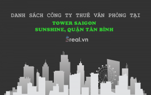 Danh sách khách thuê văn phòng tại tòa nhà Tower Saigon Sunshine, Quận Tân Bình