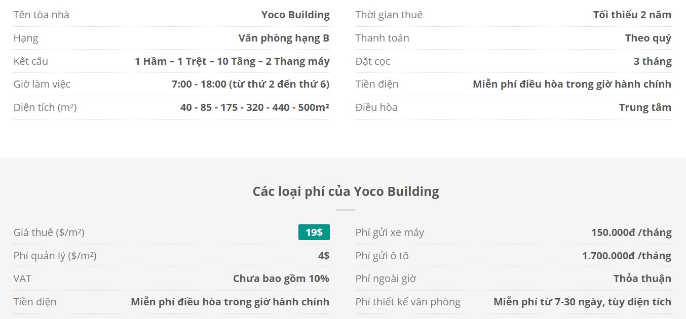 Danh sách khách thuê văn phòng tại tòa nhà Danh sách khách thuê văn phòng tại tòa nhà Yoco Building, Nguyễn Thị Minh Khai, Quận 1